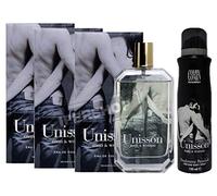SET UNISSON : 3XPROFUMO 100 ML + DEODORANTE SPRAY 150 ML