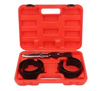 Set universale di compressori per anelli del pistone, pinze per compressione degli anelli del pistone con blocco a cricchetto, regolabili da 73 mm a 111 mm per la manutenzione e la