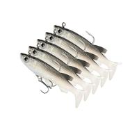 Set universale di esche artificiali morbide per acqua dolce e salata bass con coda a T biomimetica nuoto pesca in barca Lancio lunga distanza Alta percentuale cattura morso