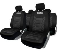 Set universale SPC1016 coprisedili auto completo nero nido d'ape SPARCO
