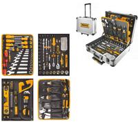 Set Utensili 147Pz in valigetta con ruote e manico IngCo