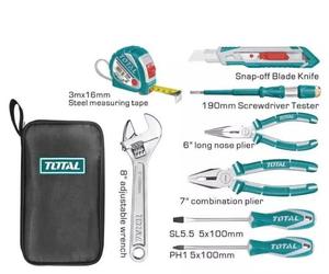 Set Utensili 8 Pezzi Total One-Stop Tools Station
