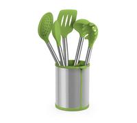 E_0002_S9902164 Bra Set di Utensili da Cucina BRA A197011 Verde Acciaio inossida
