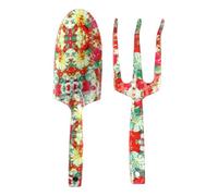 Set Utensili Da Giardino Floreale Ergonomico Include Acciaio Inossidabile Resistente Alla Ruggine Per Rottura A Mano Per Usi Lunga Durata Le Donne