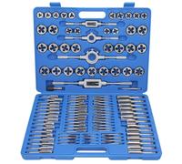Set Utensili per Filettare Maschi e Filiere M2-M18 Filettatura Metrica 110 Pezzi