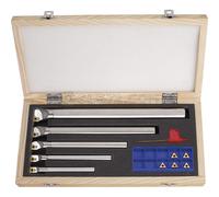 SET UTENSILI PER INTERNO 90° AD INSERTO PER TORNIO METALLO FERVI KISTCMT