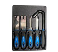 SET UTENSILI PER RIMOZIONE CLIPS CONI 5pz ACCIAIO INOX CONDOR