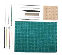 Set Utensili per Scolpire Argilla, 15 Pezzi, per Dettagli | Metallo e Plastica, Legno, Acciaio Inossidabile, per Laboratori di Ceramica e Fai da Te