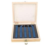 Set Utensili per Tornio 5 Pezzi con Inserti Tornitura in Metallo Duro 10x10mm - Kit Professionale Completo per Lavorazioni Meccaniche Precise e Durature in Officina Industriale