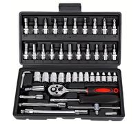 Set utensili professionali Kit Di Attrezzi Per Meccanico Automatico Set Di Cricchetti E Per Auto Bici E Moto Kit Di Attrezzi Per La Casa Con Utensili Manuali