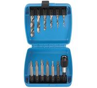SET UTENSILI PUNTA-MASCHIO-SVASATORE E INSERTI TRAPANO AVVITATORE 1/4 FERVI 0890