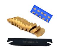 Set Utensili Tornitura Lama da Taglio SPB26-3 Alta Qualità 110mm Produzione