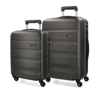 Set valigie rigide 55-65cm Roll Road Flex Antracite