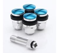 Set valvole aria piatte in alluminio JR V1 - Blue