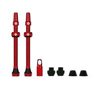 Set valvole tubeless Muc-Off V2 80 mm Rosso