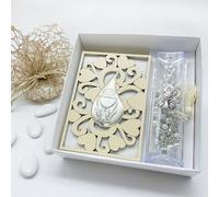 SET VANGELO SOVRACOPERTINA BOMBONIERE COMUNIONE ICONE SACRE IMMAGINI