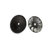 Set variatore con rulli in rame compatibile con unità di trasmissione CVT for scooter ELITE125 EX125 RX125 NS125D DIO125 NX125 2020-2021(Gear)