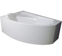 Set vasca da bagno angolare Besco Rima #WAR-150-NL, rivestimento per vasca da bagno Besco Rima OAR-150-NS
