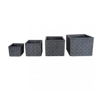 Set Vasi Jackson Fibra di argilla Antracite VivaGarden