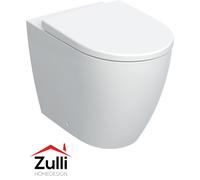 Geberit iCon set vaso wc con copriwater a terra senza brida bianco opaco 502.383.JT.1