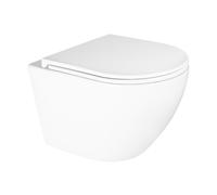 Set vaso WC Oltens Hamnes 42024000, copriwater Oltens Hamnes 45111000