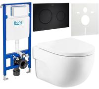 Set vaso WC Roca Meridian A346244000, modulo di installazione Roca Duplo One A890070020, A8012AC00B, A890189206, A890063000
