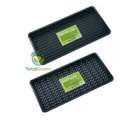 Set vassoio sottovassoio coltivazione microgreens ortaggi verdure fori serbatoio