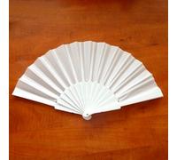 Set Ventagli Matrimonio Bianchi Pieghevole Gadget Wedding Ventaglio Sposa Festa