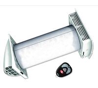 Set Ventilazione Decentrato Con Recupero di Calore & Telecomando, Soggiorno [EEK: A++]