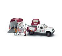 schleich 42704 Veterinaria móvil con remolque, da 5 anni, HORSE CLUB - playset, 90 pezzi