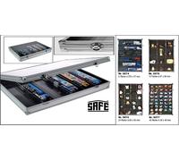 SAFE Vetrinetta in alu con 6 scomparti per orologi