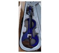 Set Violino Elettronico 4/4 Per Principianti Adulti Per Suonare Strumenti A Corda Opzionali Violino Elettronico (Color : Dark blue)