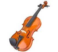 Set Violino per Principianti, Violino Acustico Naturale Fatto a Mano, Set Violino Professionale con Accessori per Strumenti Musicali Bow Rosin per Bambini/Principianti/Amante del Violino(1/4)