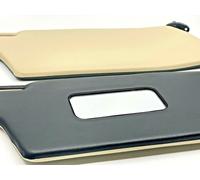 Set Visiere Parasole con Staffa per Porsche 911 Coupè 1969-1977 Nero Beige