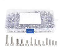 Set Viti Acciaio Inossidabile 304 305 Pezzi - Alta Resistenza e Antiruggine, Completo e Organizzato per Fai da Te e Uso Professionale