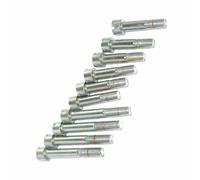 Set Viti Carter Distribuzione 10 Pezzi In Acciaio Per Royal Enfield 350 500cc