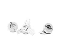 Set Viti Frontino 6D ATR-3 Bianco Bianco