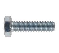 Set Viti HT Sealey SS1040 M10 x 40mm 8.8 Zinc DIN 933 Confezione Da 25