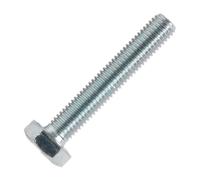 Set Viti HT Sealey SS1060 M10 x 60Mm 8.8 Zincato DIN 933 Confezione Da 25