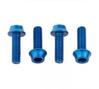 Set Viti Portaborraccia Alluminio Blu 4pz Bici Leggere Resistenti