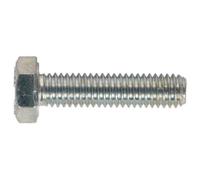 Set Viti SS625 HT Sealey M6 X 25Mm 8.8 Zincato DIN 933 Confezione Da 50