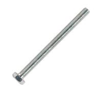 Set Viti SS675 HT Sealey M6 X 75Mm 8.8 Zincato DIN 933 Confezione Da 50