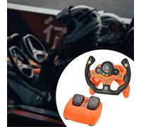 Set volante con giocattolo di simulazione del pedale del freno per il