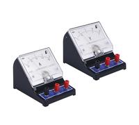 Set voltmetro e amperometro amperometro analogico da laboratorio per esperimenti sui circuiti in fisica Circuito sicuro