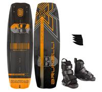 Set Wakeboard BRUNELLI Carbon 138 Cm Con Attacchi Wakeboard
