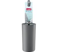 Set WC con pulitore bordi grigio, 1 pezzo - Marchio DM Germania - Compatibile con profissimo - WC-Garnitur mit Randreiniger grau, 1 St