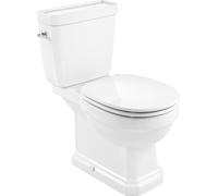 Set WC monoblocco Roca Carmen A3420A7000, sistema di scarico WC Roca Carmen A3410A1000, A801B5200B