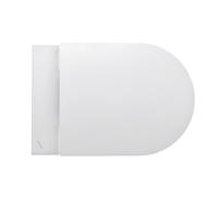 Set WC Running Pro, WC a parete incl. sedile WC con coperchio, fissaggio aper...