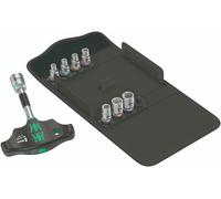 Set Wera Kraftform Kompakt 400 RA 2 Maniglie A T Con Rullino SAE 05057474001