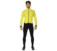 Set (Winterjacke + lange Radhose) CASTELLI Alpha Flight RoS Set (2 Teile), für giallo neon
